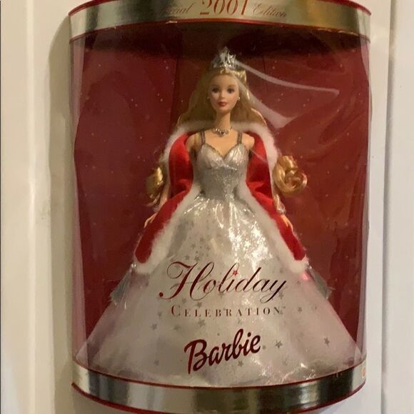 2001 Holiday Collectors Barbie - Picture 3 of 5